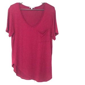Large Short sleeve pocket shirt. Charlotte Russe
